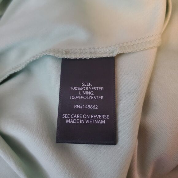 Torrid Green Chiffon Butterfly Print Peasant Midi Dress - Picture 9 of 10